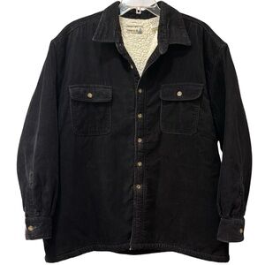 vtg Fieldmaster corduroy sherpa lined jacket, 2XL